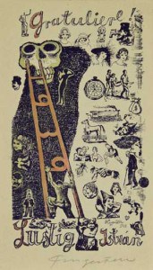 Michel Fingesten bookplate