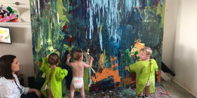 Local Artist Brings “Festival of Color” and Front Page Story to BJCC