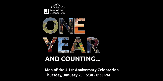 Boulder JCC’s Men of the J Celebrate One Year!