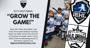 Team Israel Plays College Hockey Series in Colorado Next Weekend