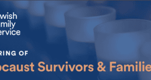 JFS Hosting Event for Holocaust Survivors and Descendents