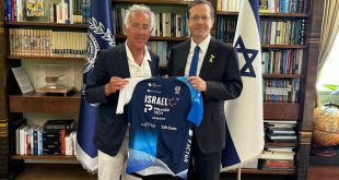 President Herzog Wishes Israel – Premier Tech Cycling Team “Bonne Chance” in Upcoming Tour de France