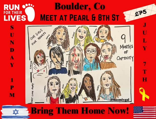 Walk in Solidarity This Sunday for Hostages Held 275 Days