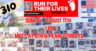 Walk in Solidarity This Sunday for Hostages Held 310 Days
