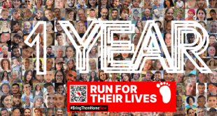 It’s Been a Year. Walk For the Hostages on Oct. 6th