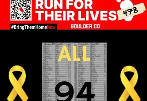 Walk For 94 Remaining Hostages On Sunday