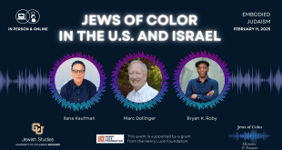Embodied Judaism 2025: Jews of Color in the United States and Israel