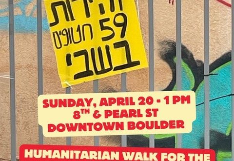 Humanitarian Walk for the 59 Hostages Still in Gaza