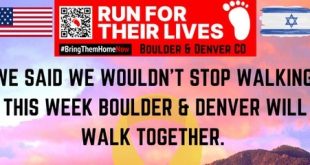 Boulder & Denver Run 4 Their Lives Walk & Program This Sunday
