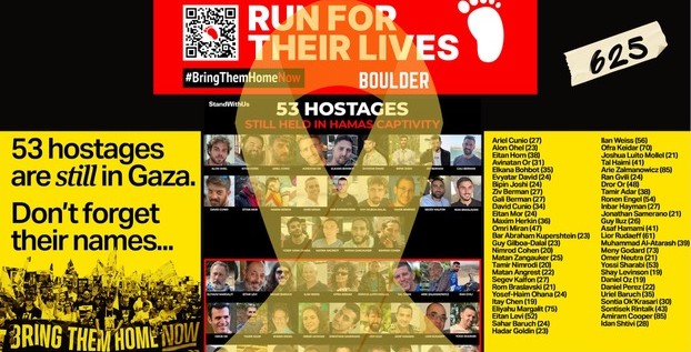 We Walk for the 53 Hostages Again This Sunday