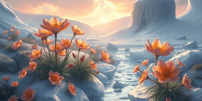 Flowers From Antarctica