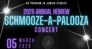It’s Time for the 2026 Schmooze-A-Palooza Concert!