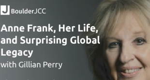 The Magical Thread of Anne Frank: An Evening with Gillian Perry