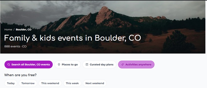 KinClub Launches Free Family Events and Activities Site, Rolling Out in Boulder and 14 Cities